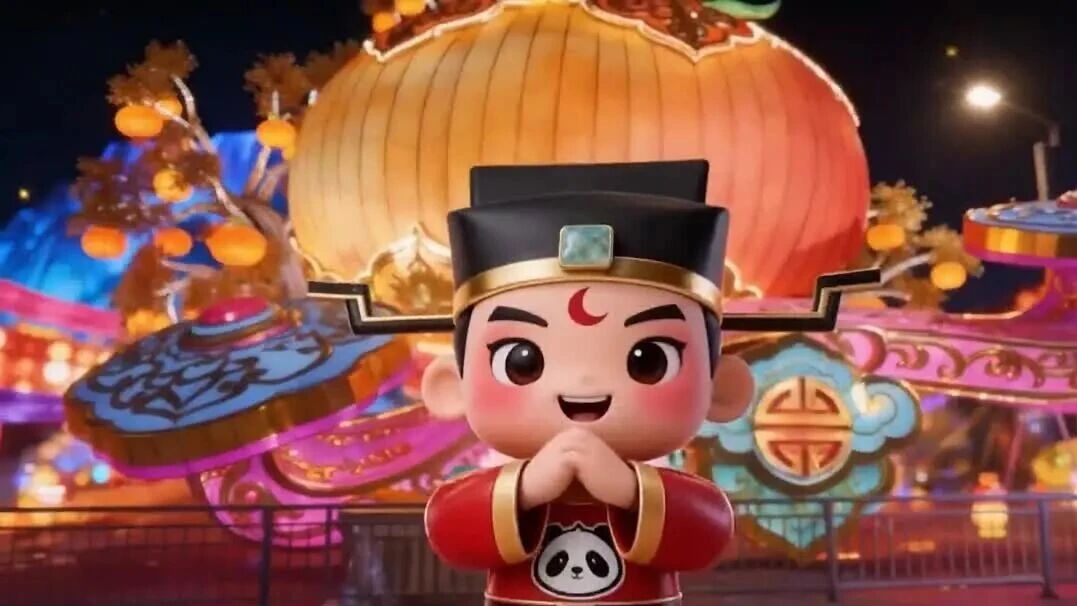 廉洁四川·天府非遗闹新春丨灯彩传奇·包公送福