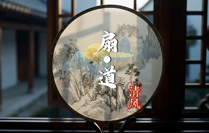 “自廉·创”优秀作品展播③丨扇·道