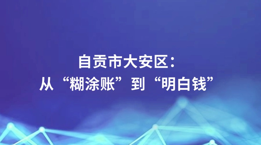 廉洁四川《清风暖民心》栏目报道丨自贡市大安区：从“糊涂账”到“明白钱”