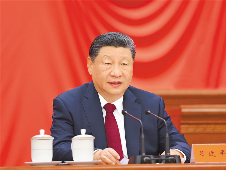 习近平出席纪念中国工农红军长征胜利90周年大会并发表重要讲话