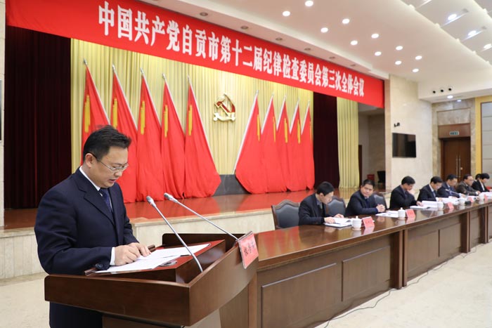 市国土资源局党委书记、局长曹军向全会述责述廉