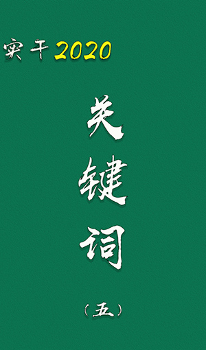 实干2020关键词（五）