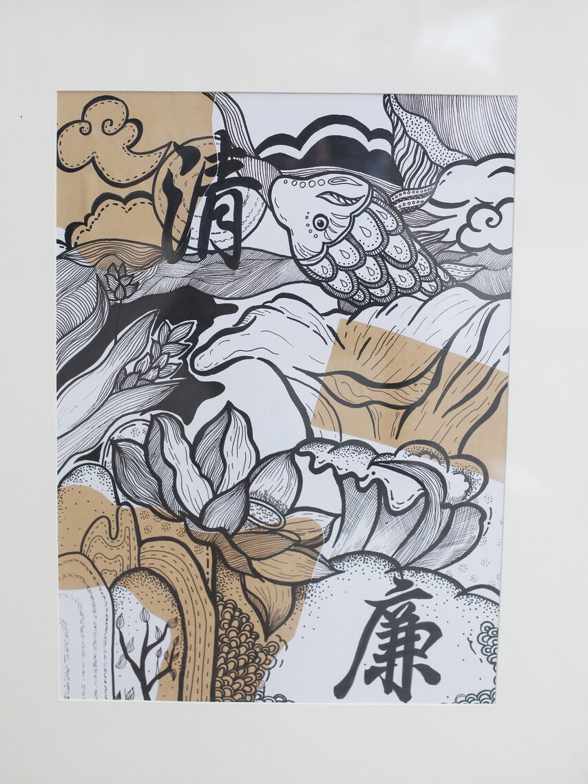 19.《月伴清廉》 作者:马群莉.JPG